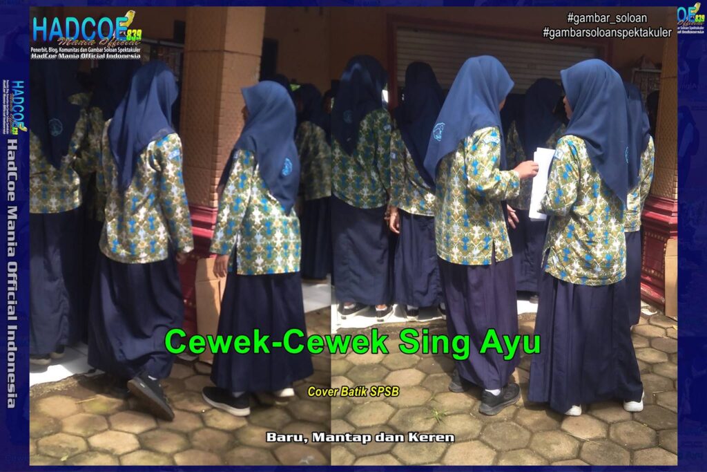 Gambar Soloan Spektakuler – Gambar SMA Soloan Spektakuler Cover Batik SPSB Edisi 55 B