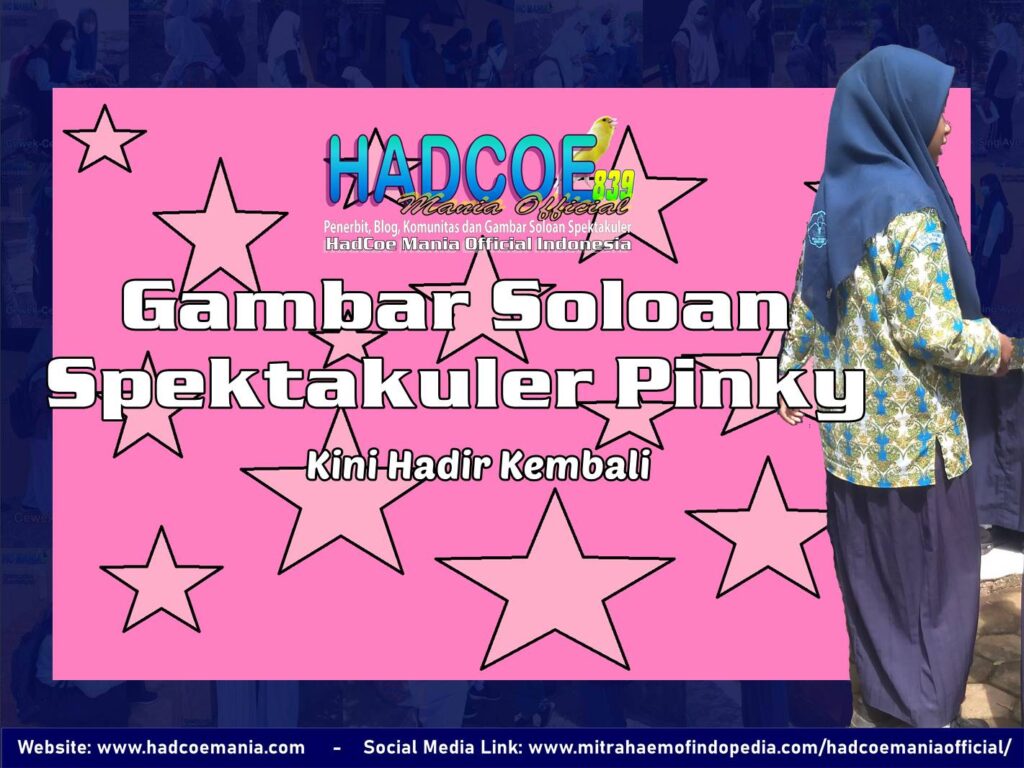 Gambar Soloan Spektakuler Pinky Kini Hadir Kembali