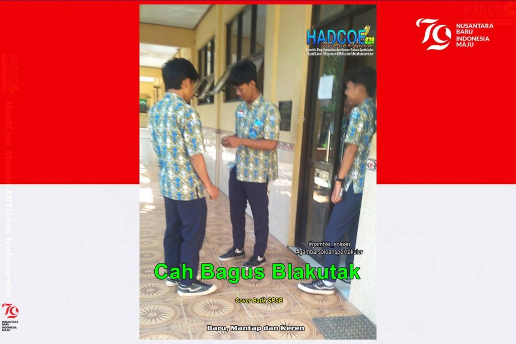 Gambar Soloan Spektakuler – Gambar SMA Soloan Spektakuler Cover Batik SPSB Lawas Edisi 60 A