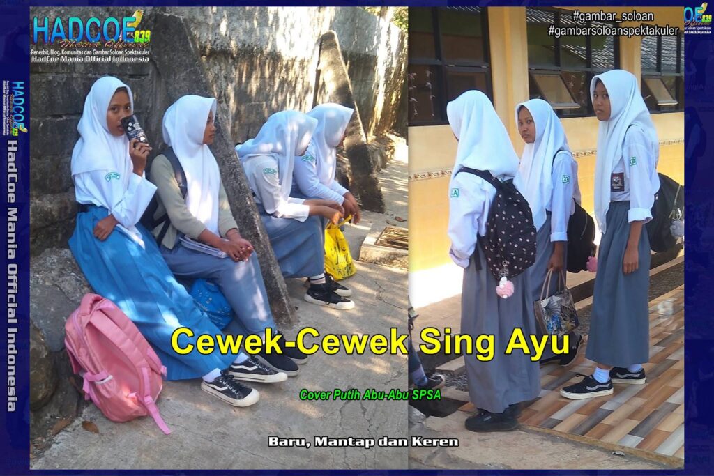 Gambar Soloan Spektakuler – Gambar SMA Soloan Spektakuler Cover Putih Abu-Abu SPSA Edisi 62 A