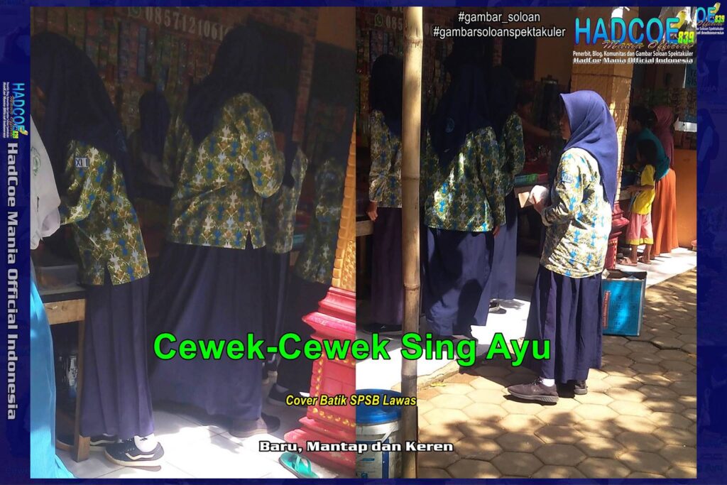 Gambar Soloan Spektakuler – Gambar SMA Soloan Spektakuler Cover Batik SPSB Lawas Edisi 62 A