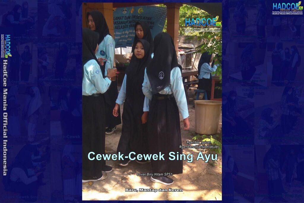 Gambar Soloan Spektakuler – Gambar SMA Soloan Spektakuler Cover Biru Hitam SPS1 Edisi 63 B