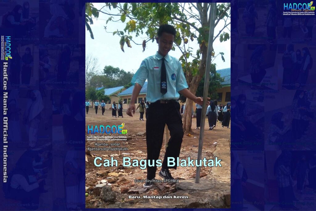 Gambar Soloan Spektakuler Versi Putra – Gambar Siswa SMA Soloan Spektakuler Cover Biru Hitam MIX Edisi 65 B