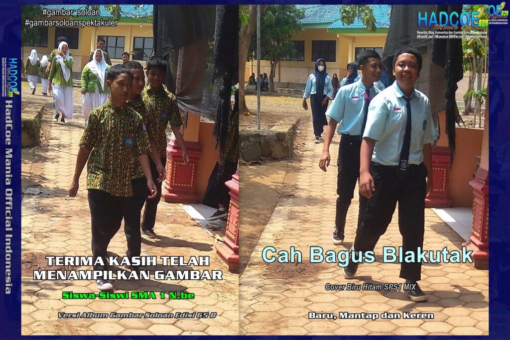 Gambar Soloan Spektakuler Versi Putra – Gambar Siswa SMA Soloan Spektakuler Cover Biru Hitam MIX Edisi 65 B