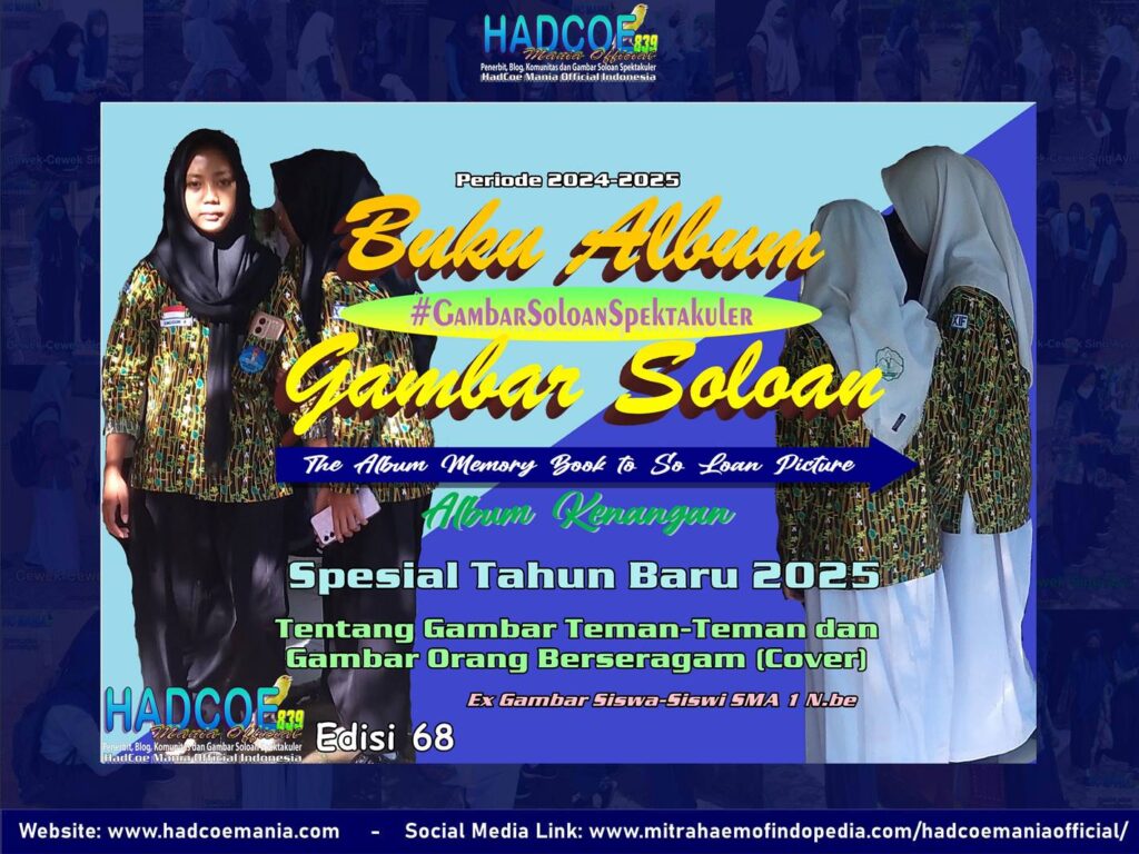 Buku Album Gambar Soloan Edisi 68 – Gambar SMA Soloan Spektakuler Versi Tahun Baru 2025