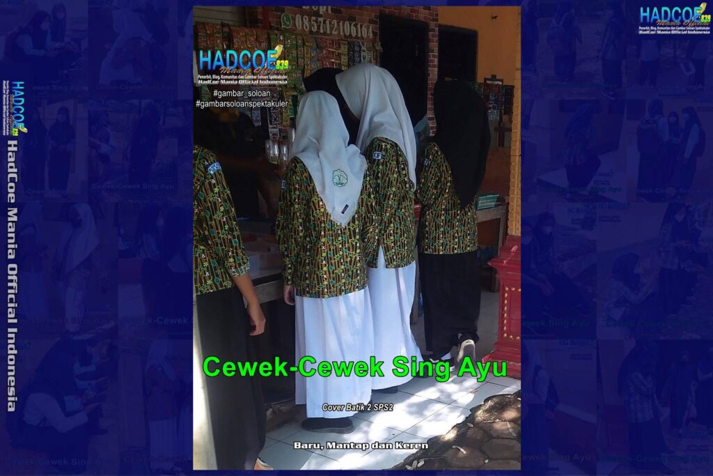 Gambar Soloan Spektakuler – Gambar SMA Soloan Spektakuler Cover Batik 2 SPS2 Edisi 68