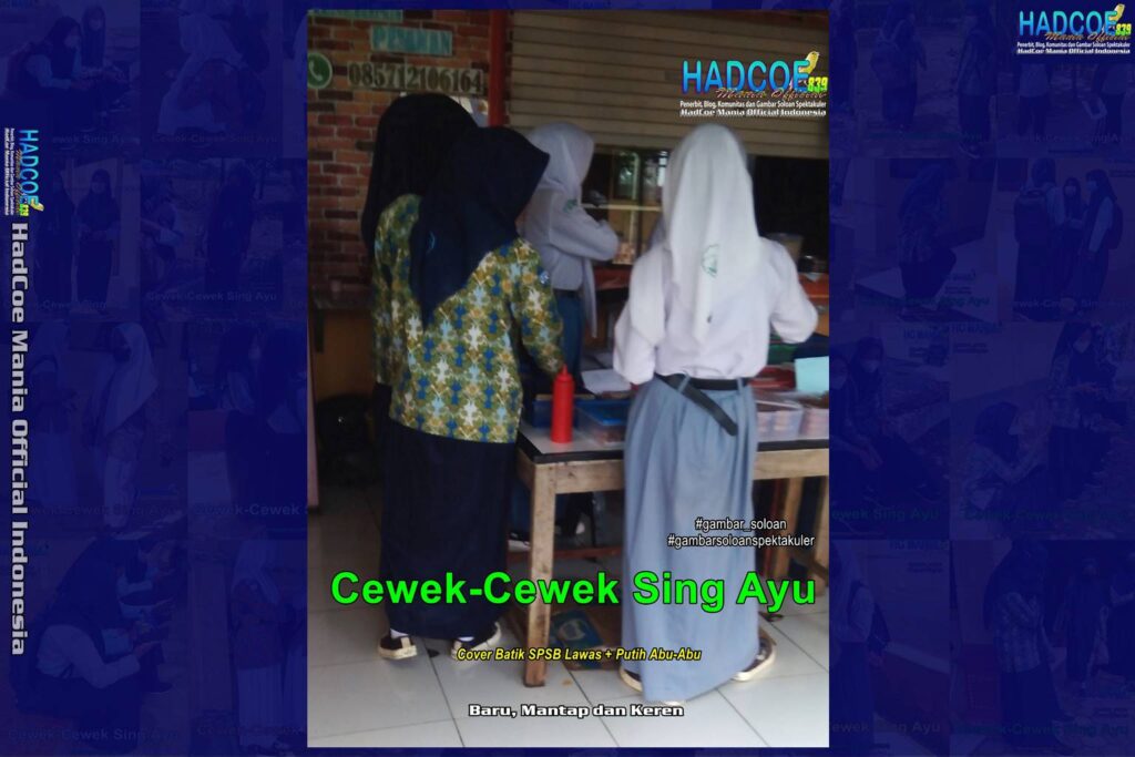Gambar Soloan Spektakuler – Gambar SMA Soloan Spektakuler Cover Batik SPSB Lawas Edisi 68