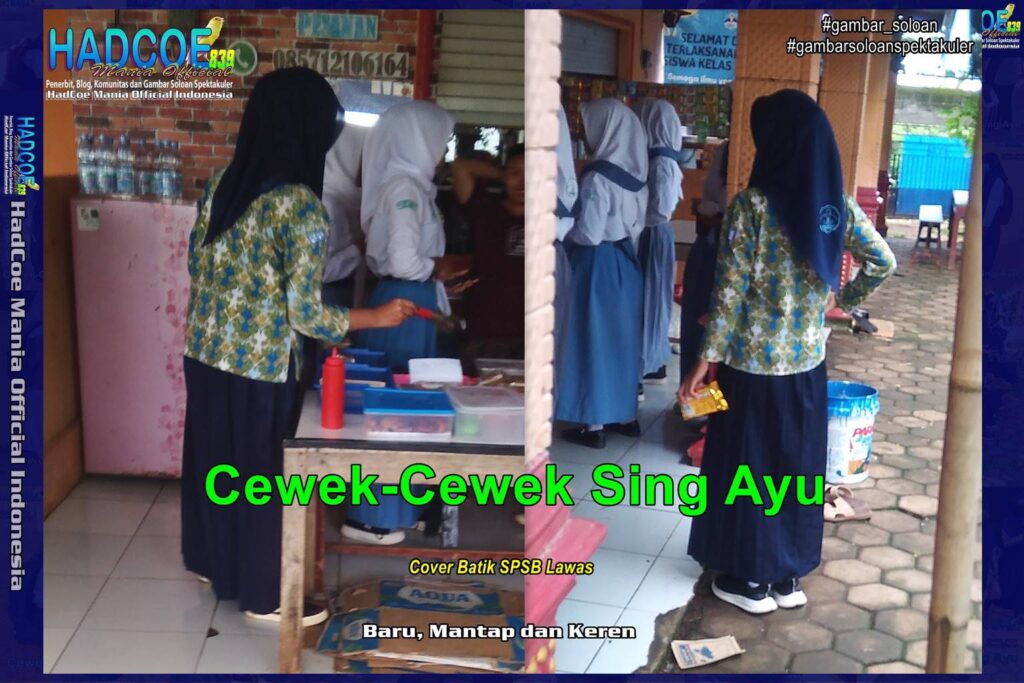 Gambar Soloan Spektakuler – Gambar SMA Soloan Spektakuler Cover Batik SPSB Lawas Edisi 68