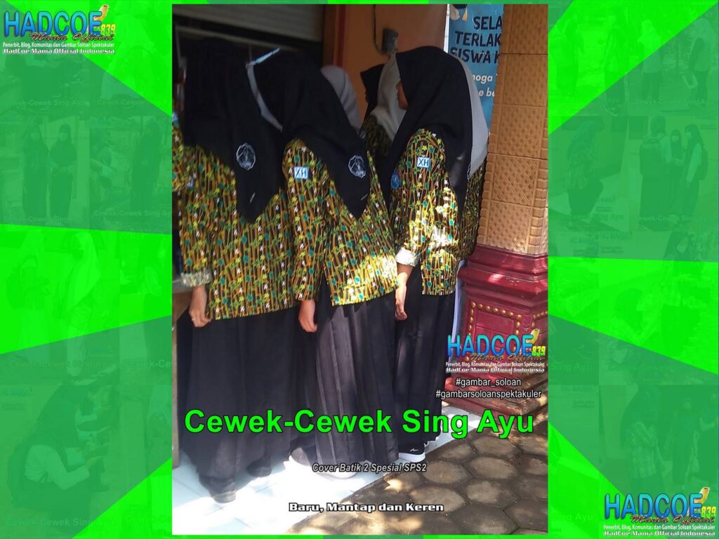 Gambar Soloan Spektakuler – Gambar SMA Soloan Spektakuler Cover Batik 2 Spesial SPS2 6-65 B