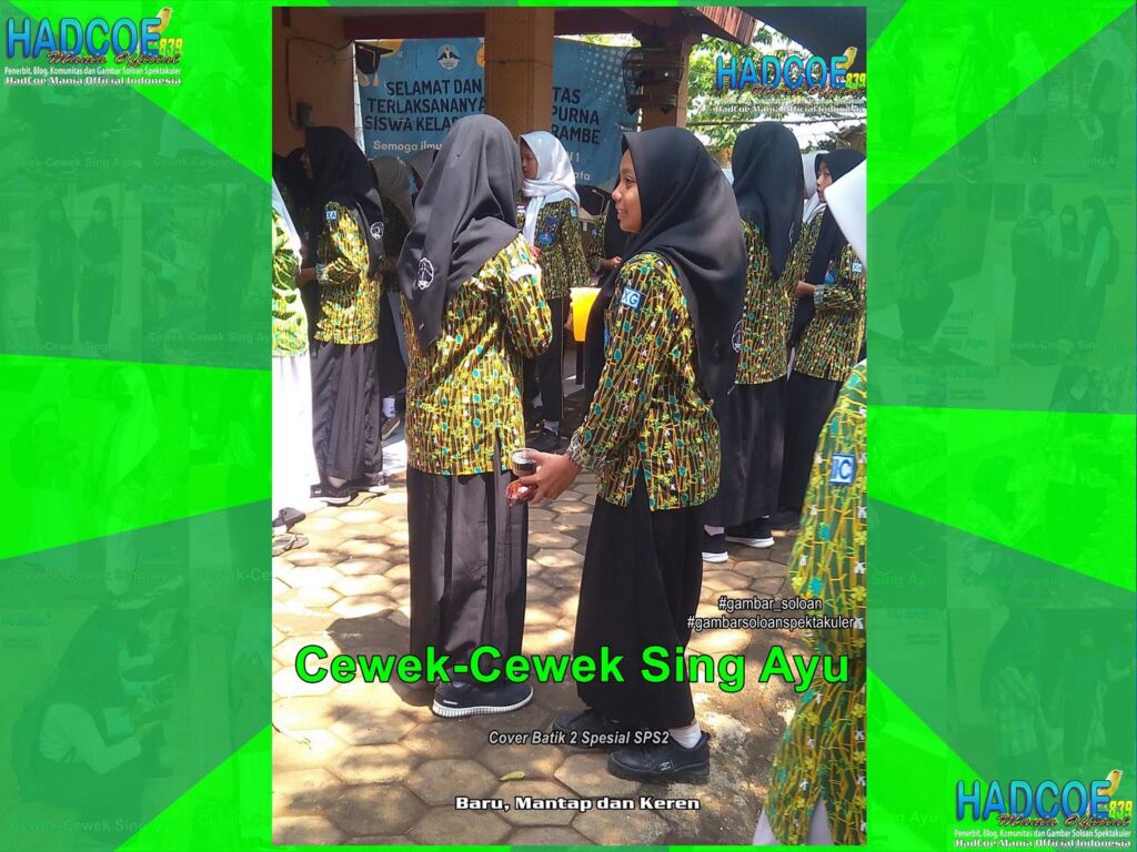 Gambar Soloan Spektakuler – Gambar SMA Soloan Spektakuler Cover Batik 2 Spesial SPS2 K2 10-65 B