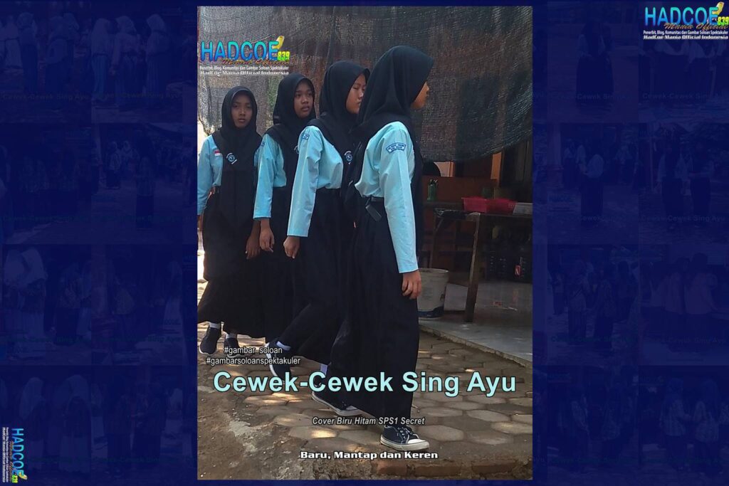 Gambar Soloan Spektakuler – Gambar SMA Soloan Spektakuler Cover Biru Hitam SPS1 Edisi 69-70 Secret