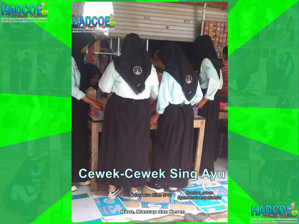 Gambar Soloan Spektakuler – Gambar SMA Soloan Spektakuler Cover Biru Hitam SPS1 6-66 A