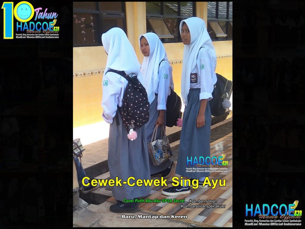 Gambar Soloan Spektakuler Terbaru – SMA Soloan Spektakuler Cover Putih Abu-Abu SPSA 1A