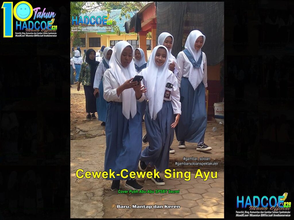 Gambar Soloan Spektakuler Terbaru – SMA Soloan Spektakuler Cover Putih Abu-Abu SPSBT 2B