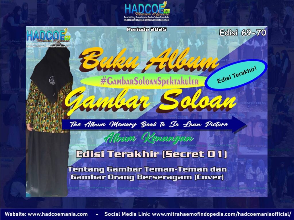 Buku Album Gambar Soloan Edisi 69-70 Secret – Gambar SMA Soloan Spektakuler Edisi Terakhir