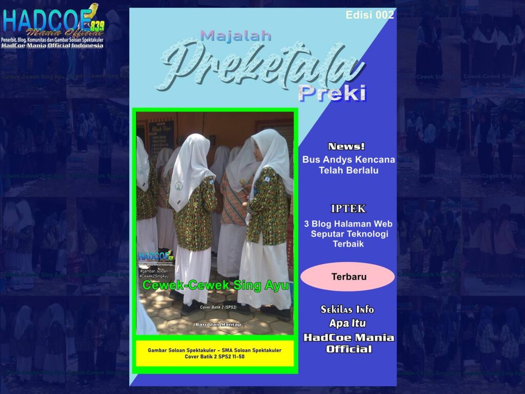 Majalah Preketala Preki Edisi 2 2025 – Fasilitas News Iptek dan Sekilas Info