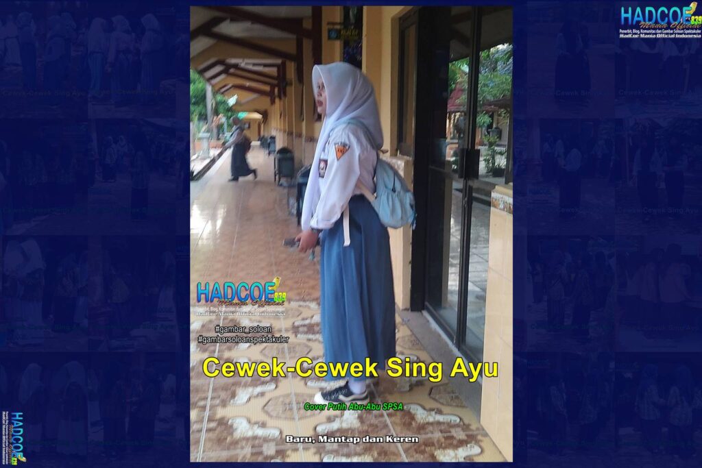 Gambar Soloan Spektakuler – Gambar SMA Soloan Spektakuler Cover Putih Abu-Abu SPSA Edisi 001-12