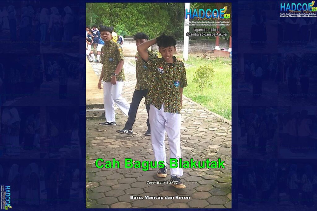 Gambar Soloan Spektakuler Versi Putra – SMA Soloan Spektakuler Cover Batik 2 SPS2 Edisi 002-08