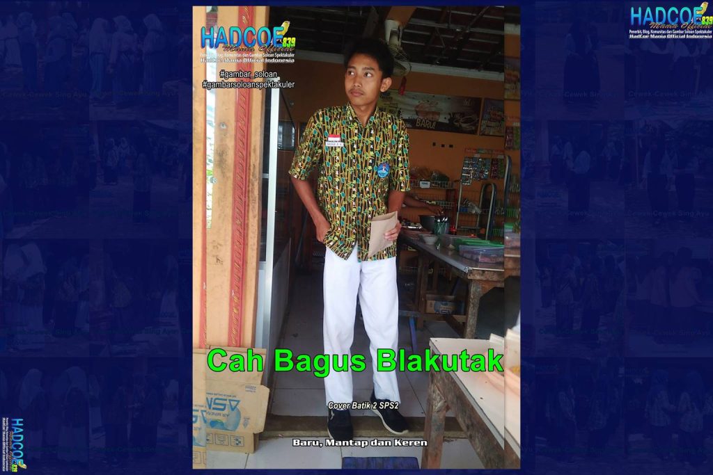 Gambar Soloan Spektakuler Versi Putra – SMA Soloan Spektakuler Cover Batik 2 SPS2 Edisi 003-04