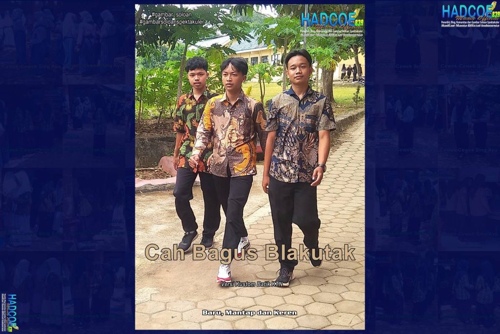 Gambar Soloan Spektakuler Versi Putra – SMA Soloan Spektakuler Versi Kustom Batik KTN Edisi 003-05