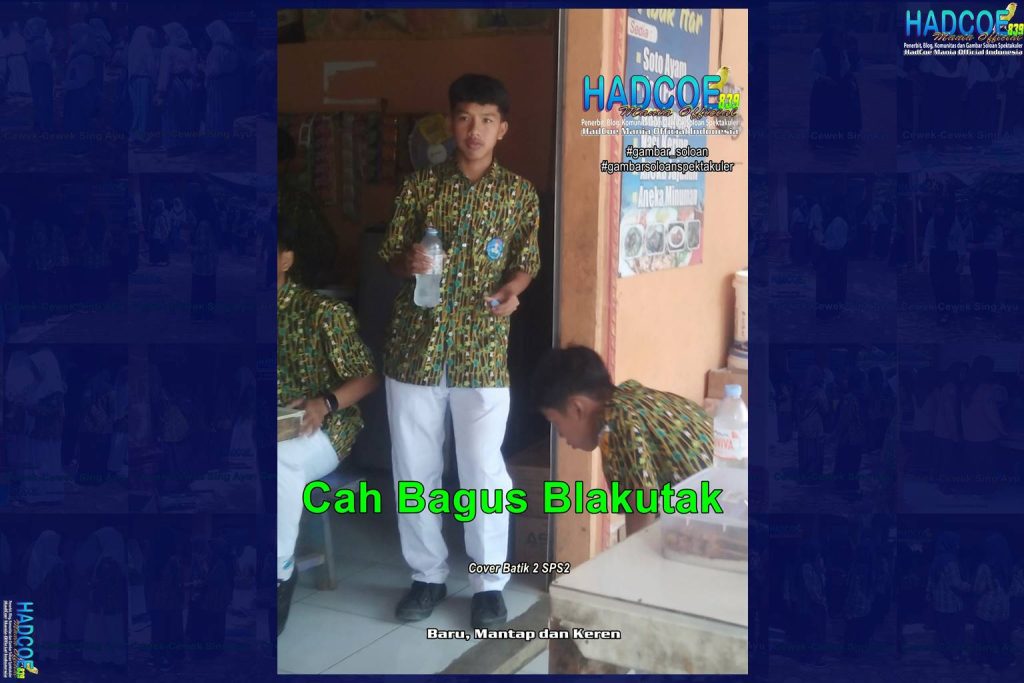 Gambar Soloan Spektakuler Versi Putra – SMA Soloan Spektakuler Cover Batik 2 SPS2 Edisi 005-03